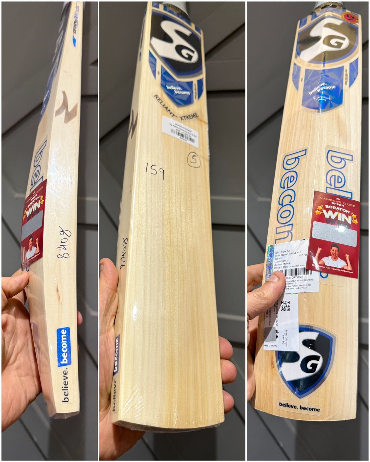 Sg Reliant Xtreme Size 5 Bat