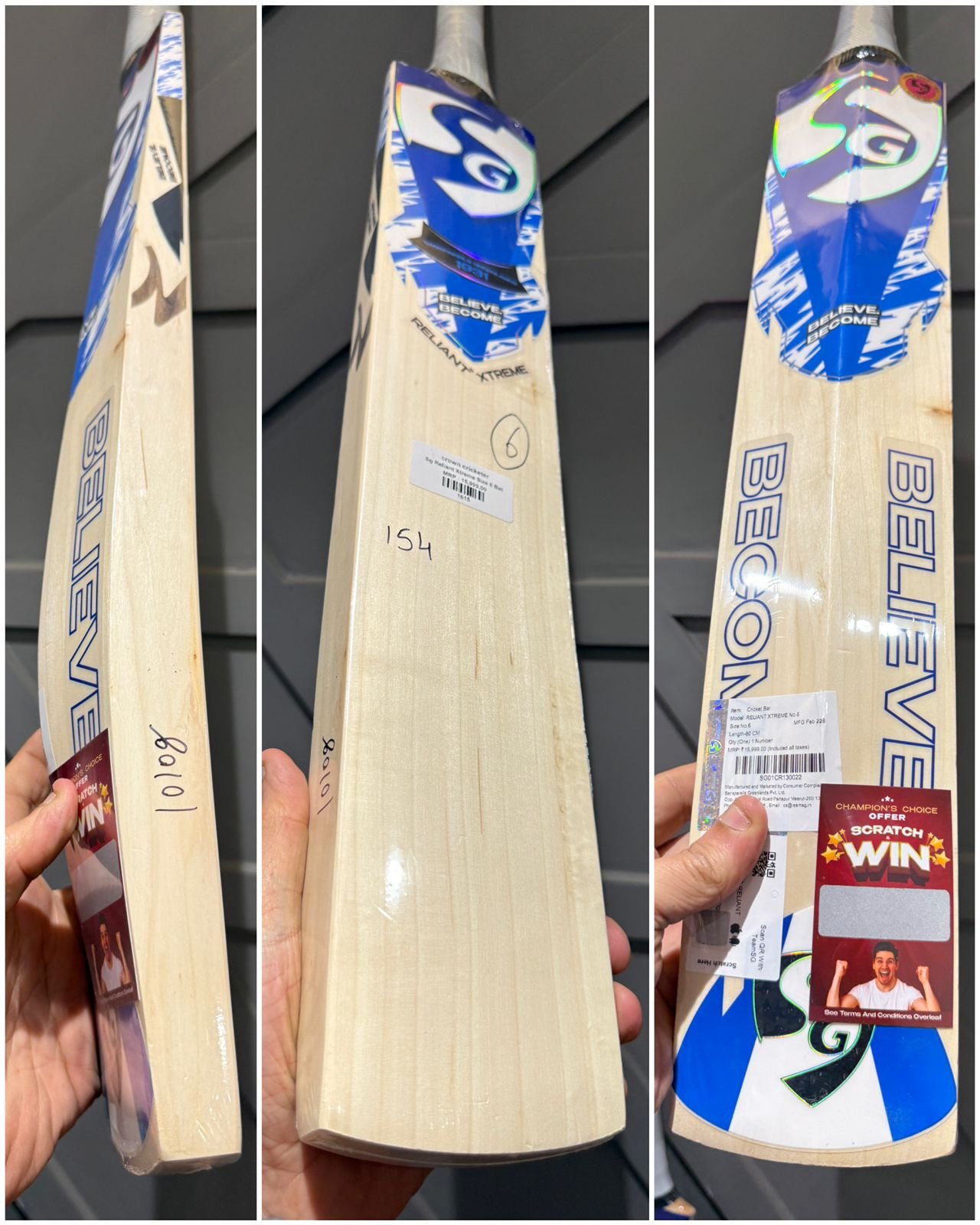 Sg Reliant Xtreme Size 6 Bat