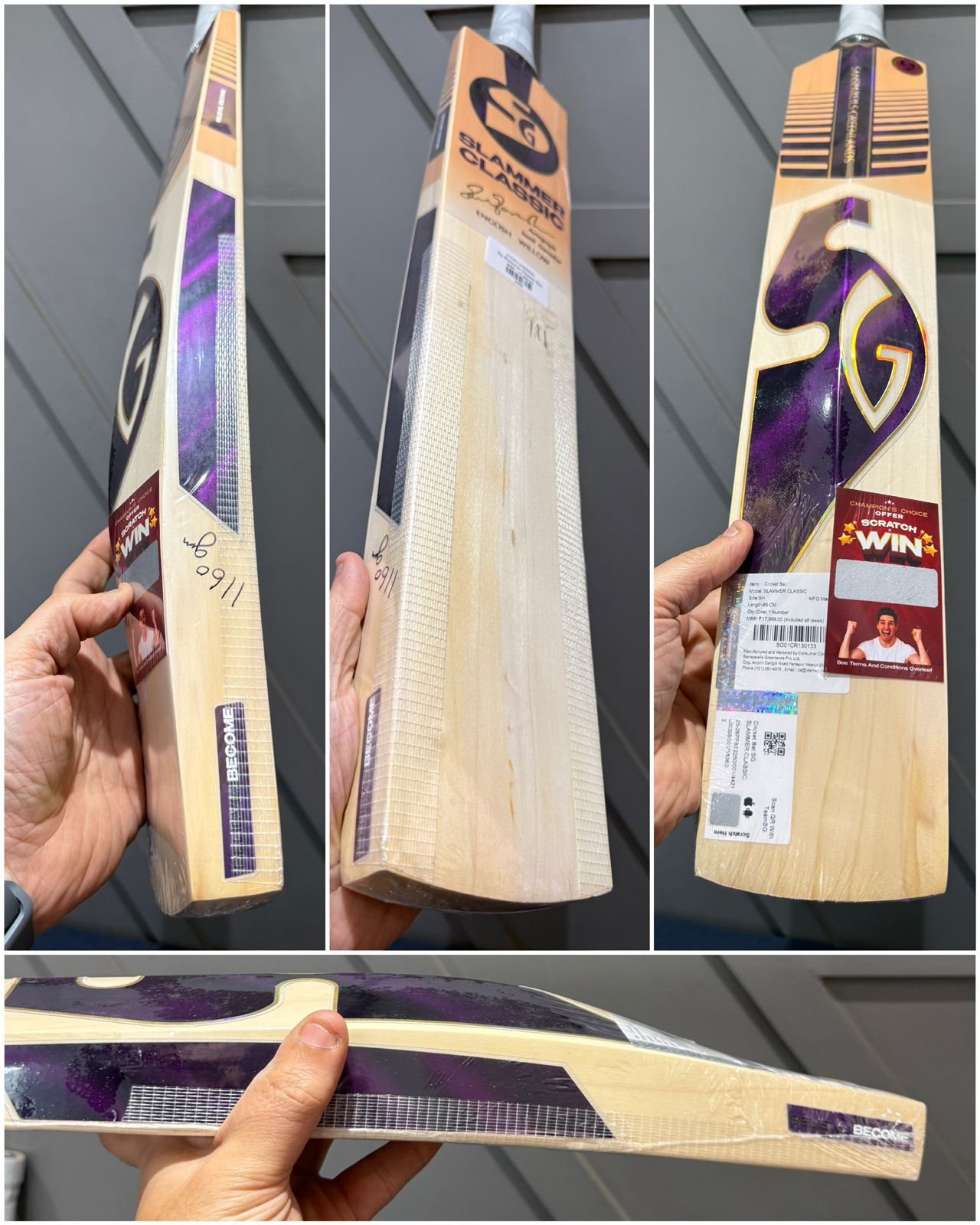 Sg Slammer Classic Bat