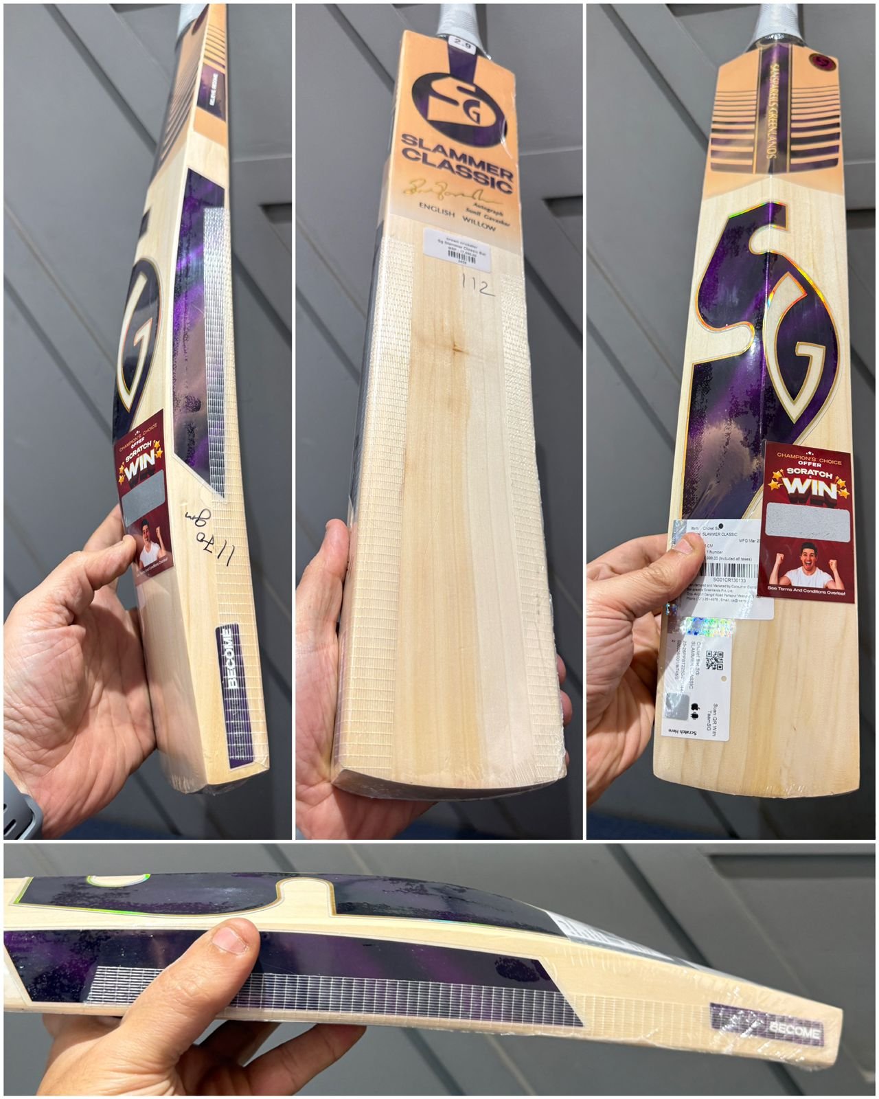 Sg Slammer Classic Bat