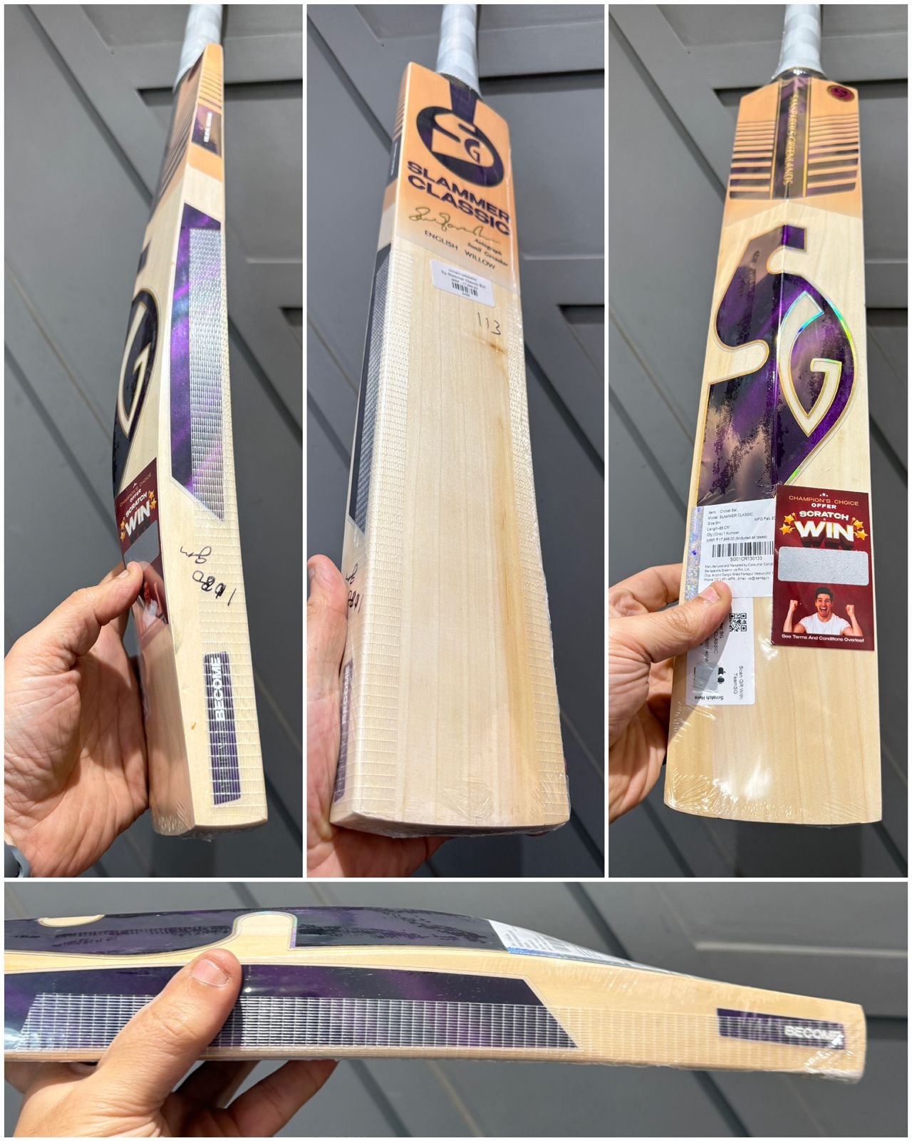Sg Slammer Classic Bat