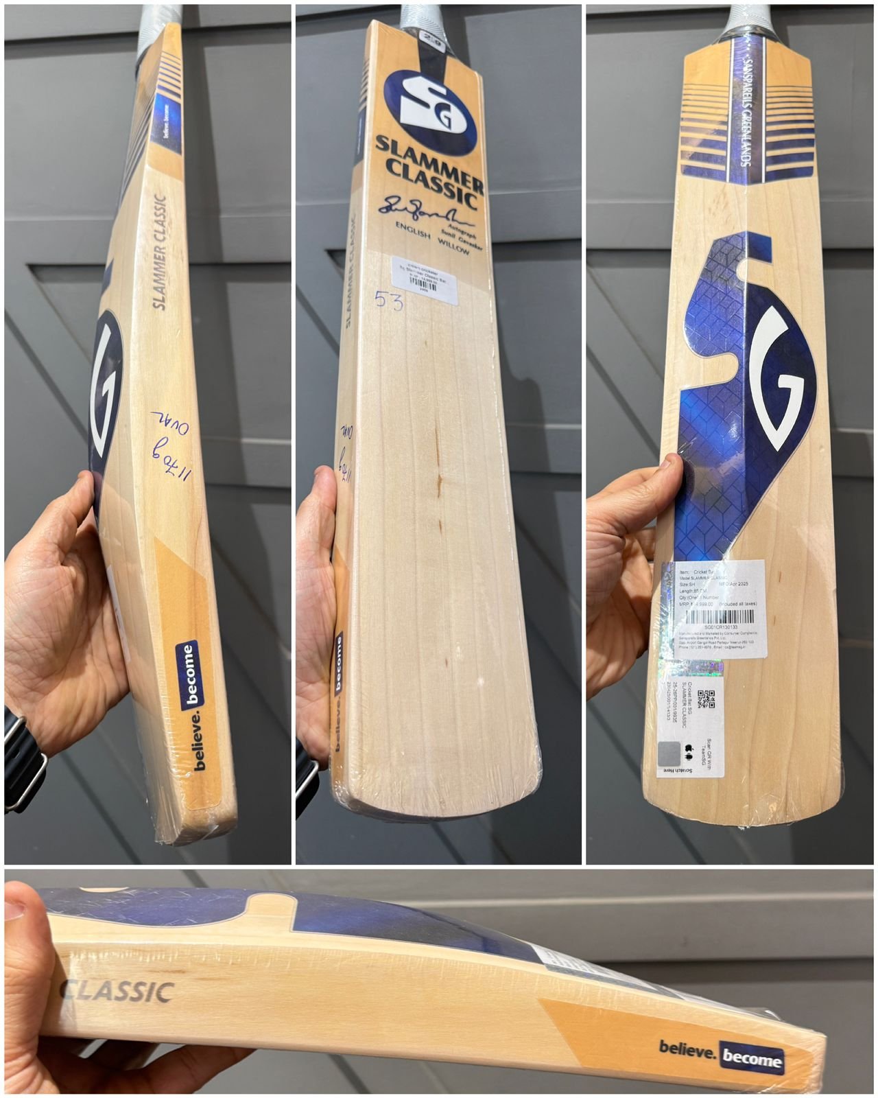Sg Slammer Classic Bat
