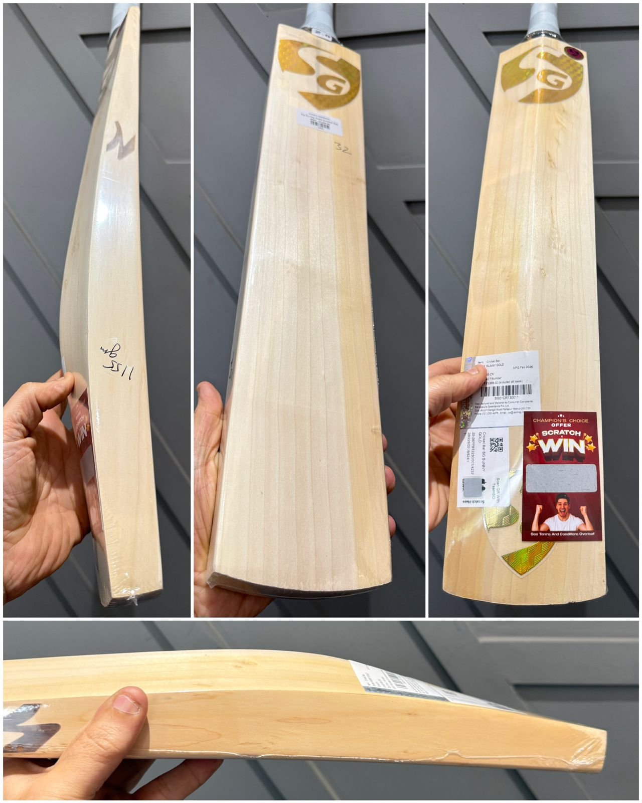 Sg Sunny Gold Cricket Bat