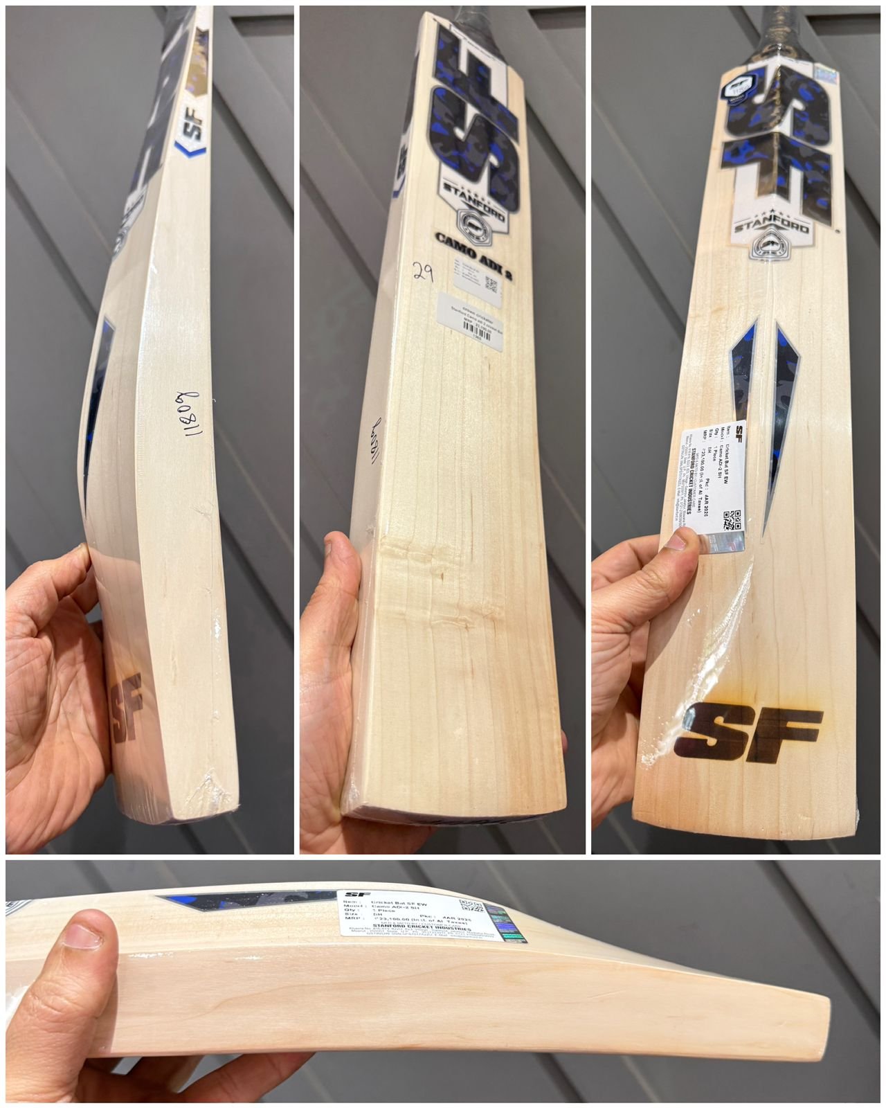 Stanford Camo adi 2 cricket Bat