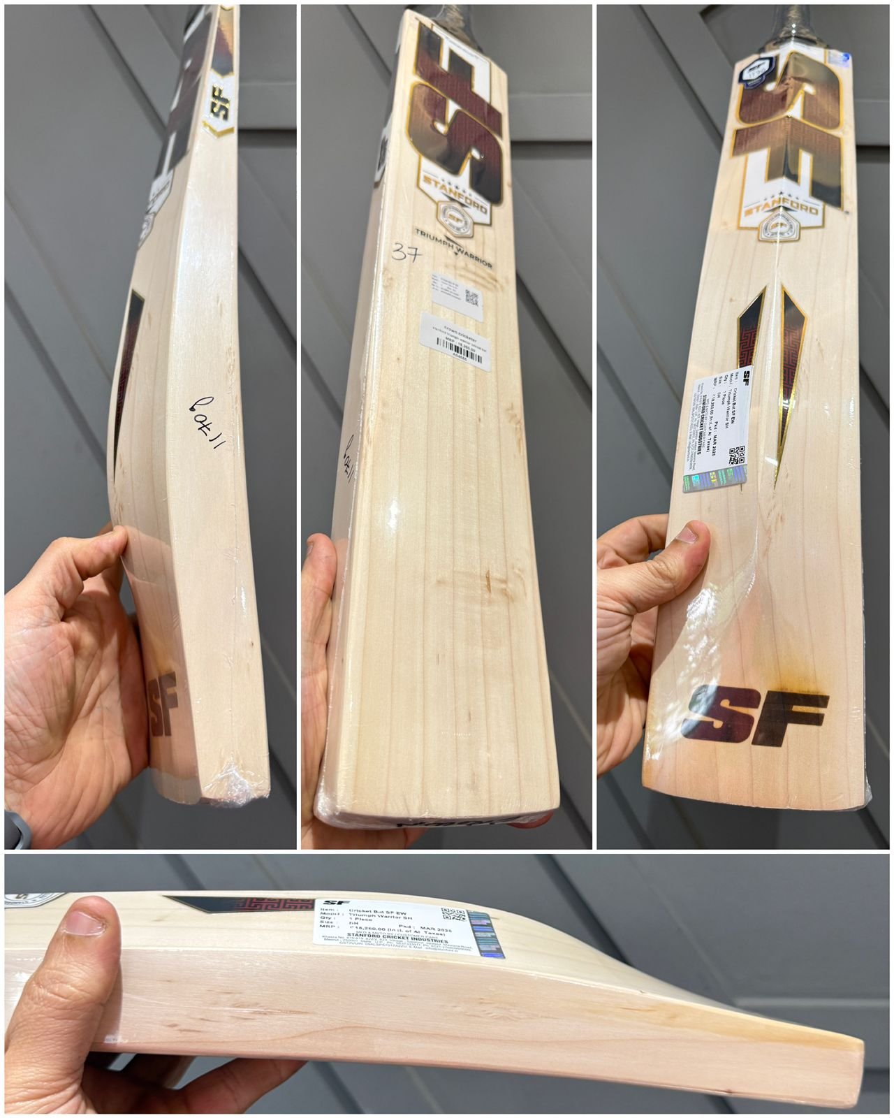 Stanford triumph warrior cricket bat