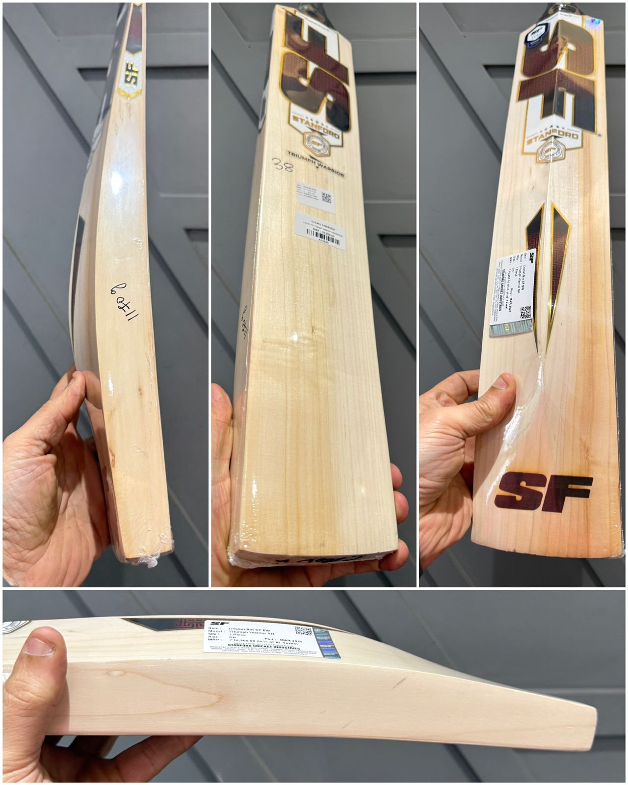 Stanford triumph warrior cricket bat