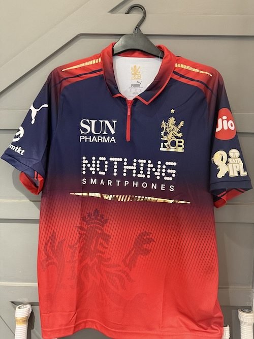 Puma RCB players Jersey