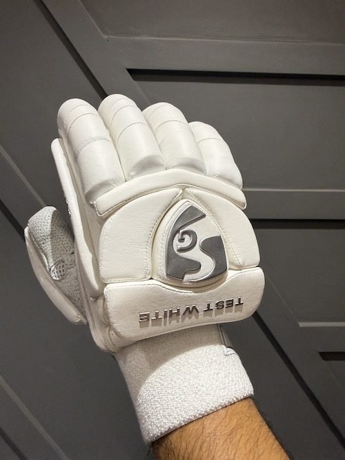 SG Test White Batting gloves