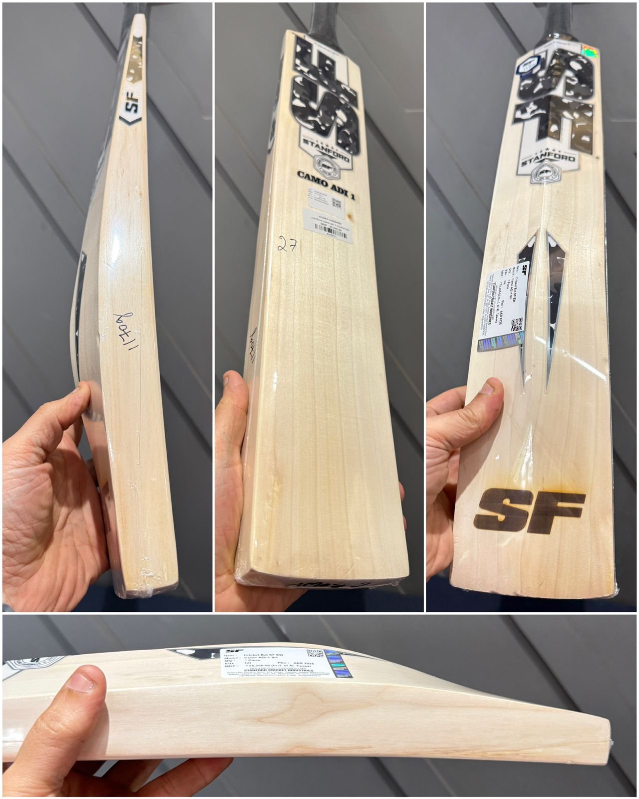 Stanford Camo Adi 1 Cricket Bat