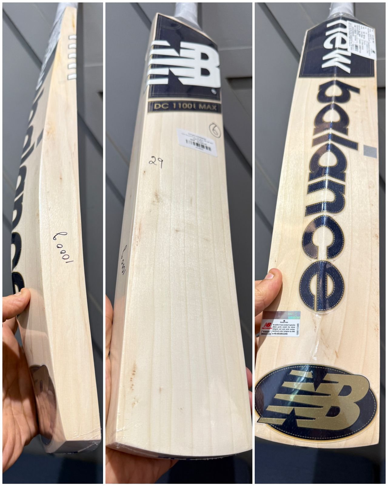 NEW BALANCE DC 1100 MAX CRICKET BAT SIZE 6