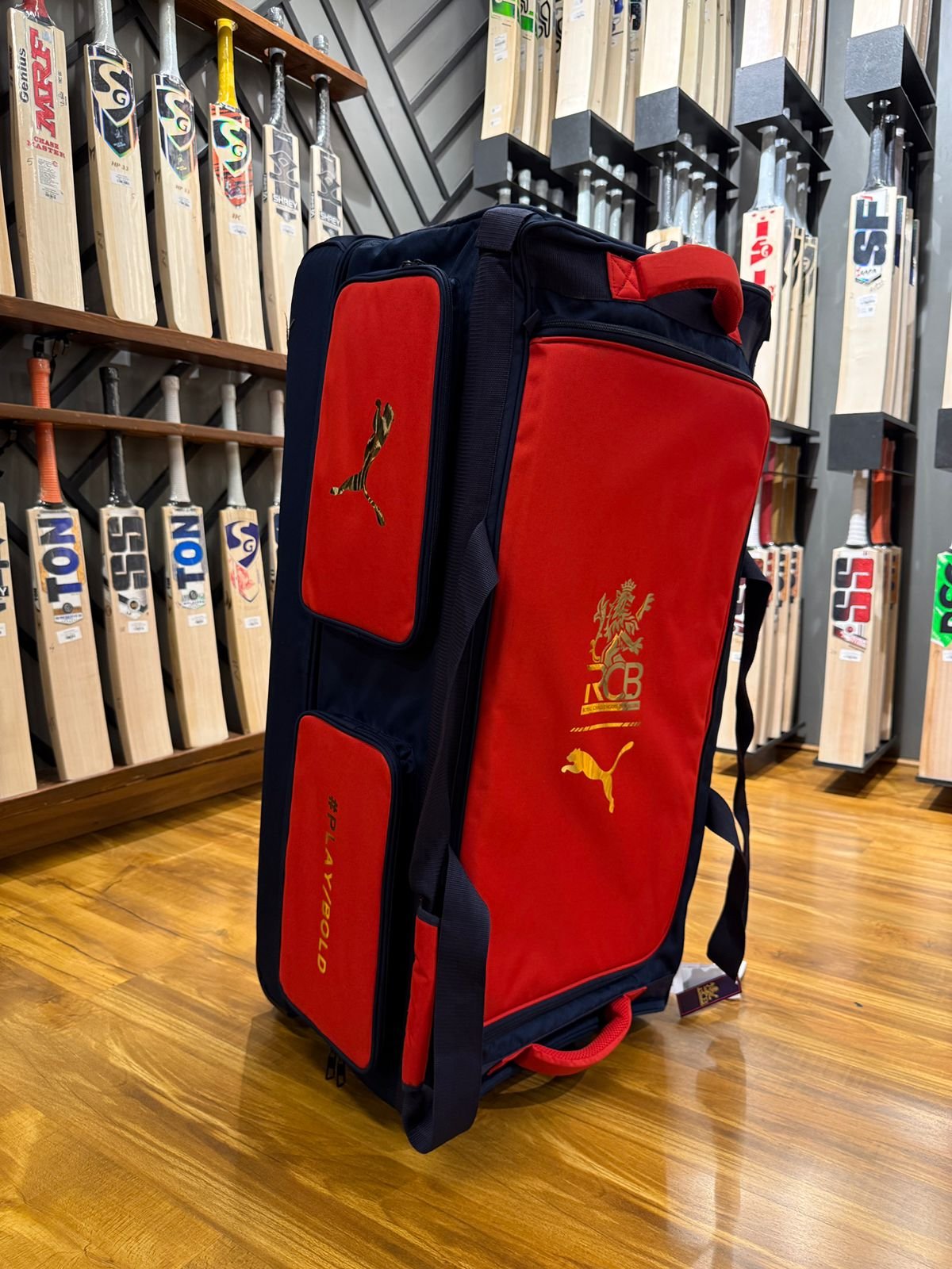 Puma RCB Player Issue Cricket Kitbag 2026