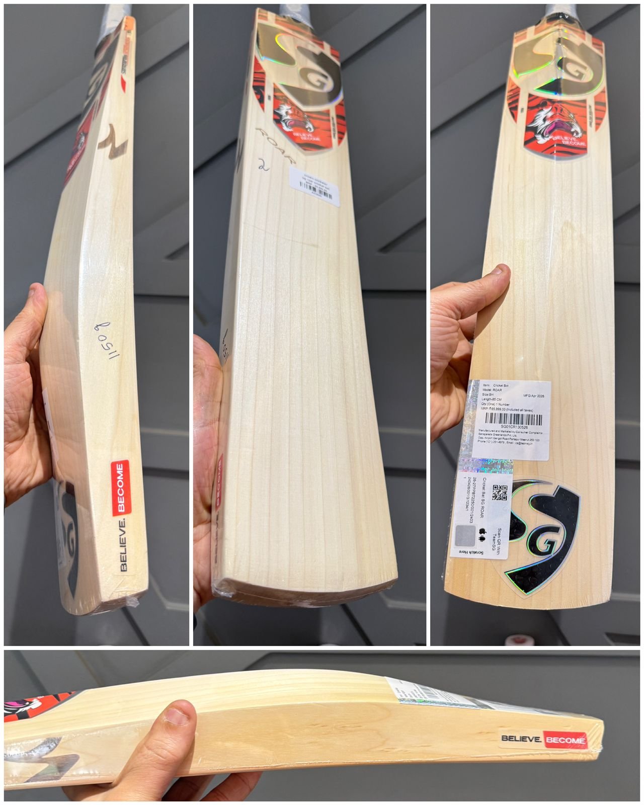 SG Roar Cricket Bat