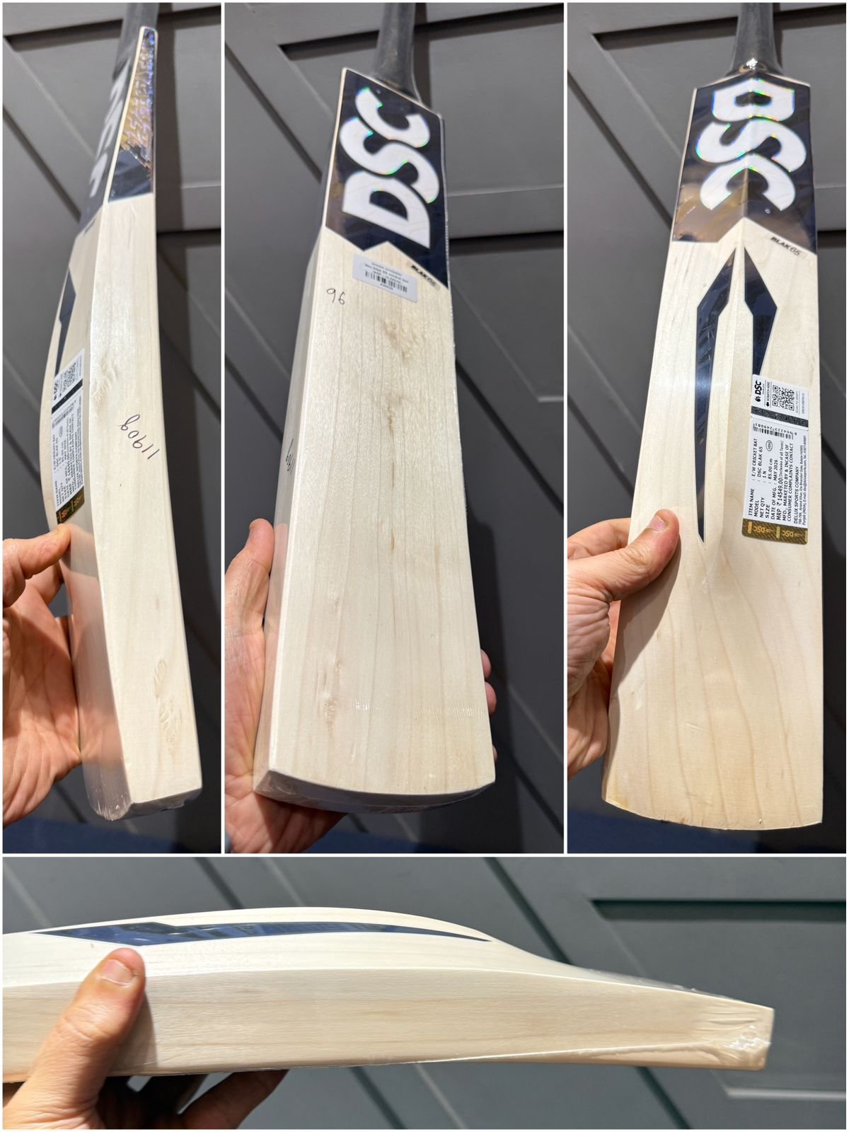 DSC Blak 65 cricket bat