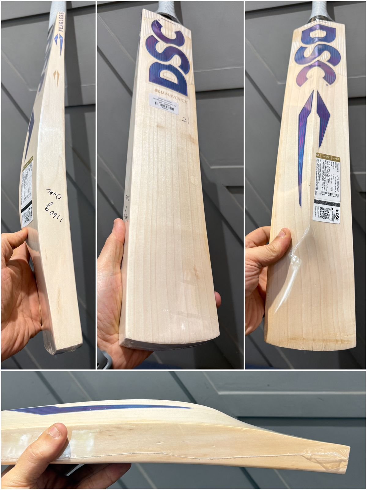DSC Blu Maverick Cricket bat