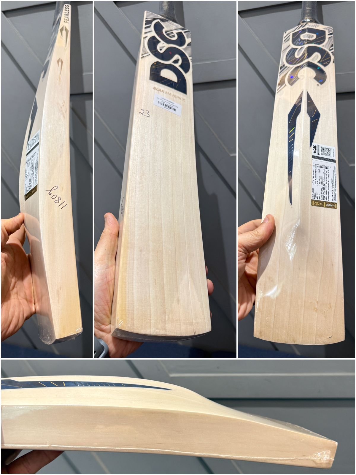 DSC blak maverick cricket bat