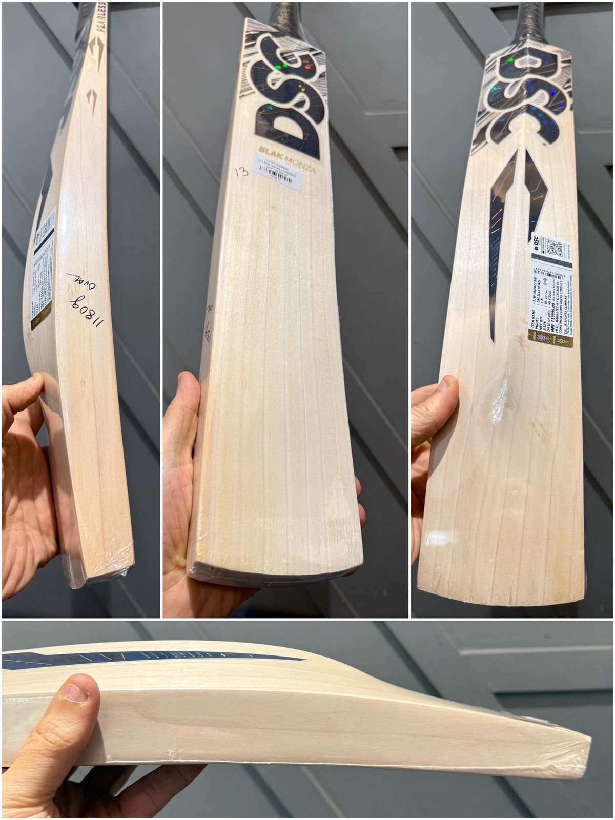 DSC blak monza cricket bat