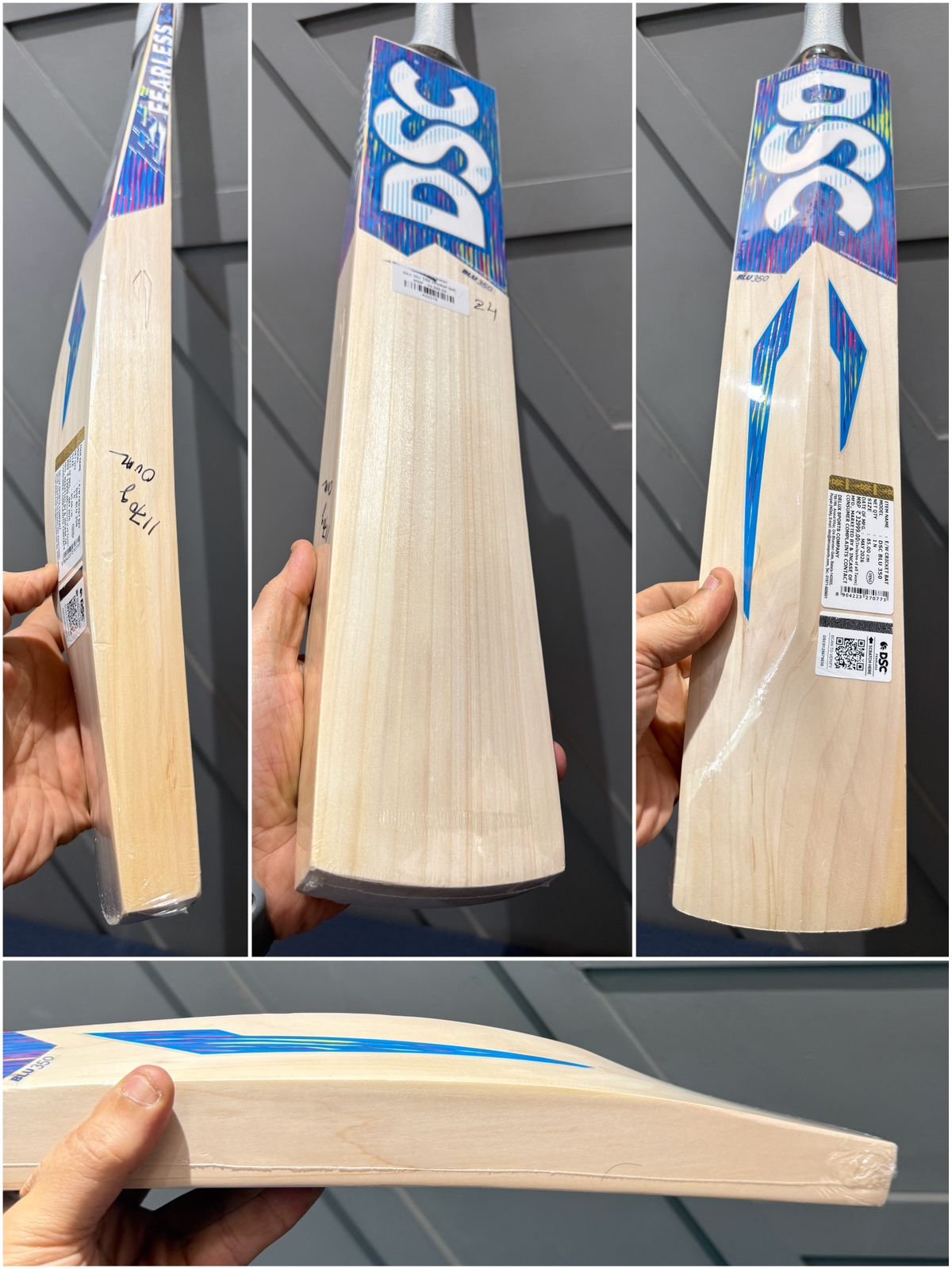 DSC blu 350 cricket bat