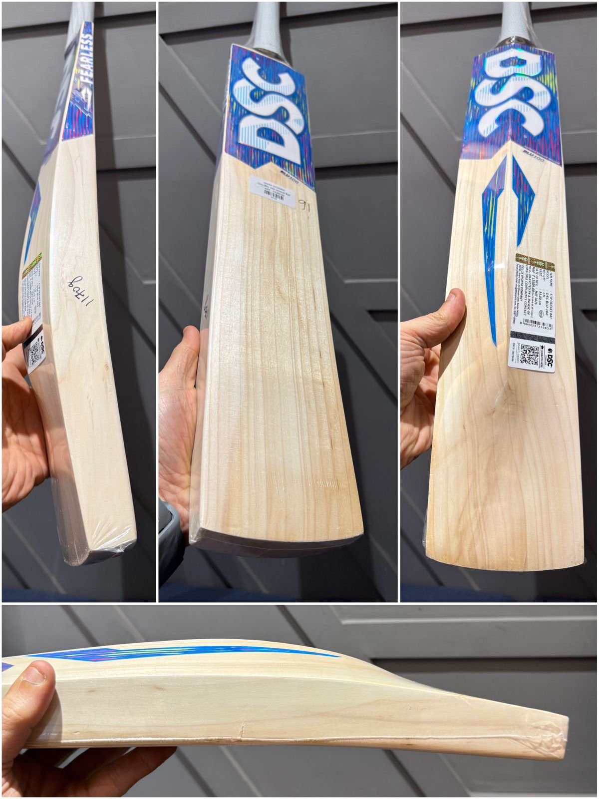Dsc Blu 100 cricket Bat