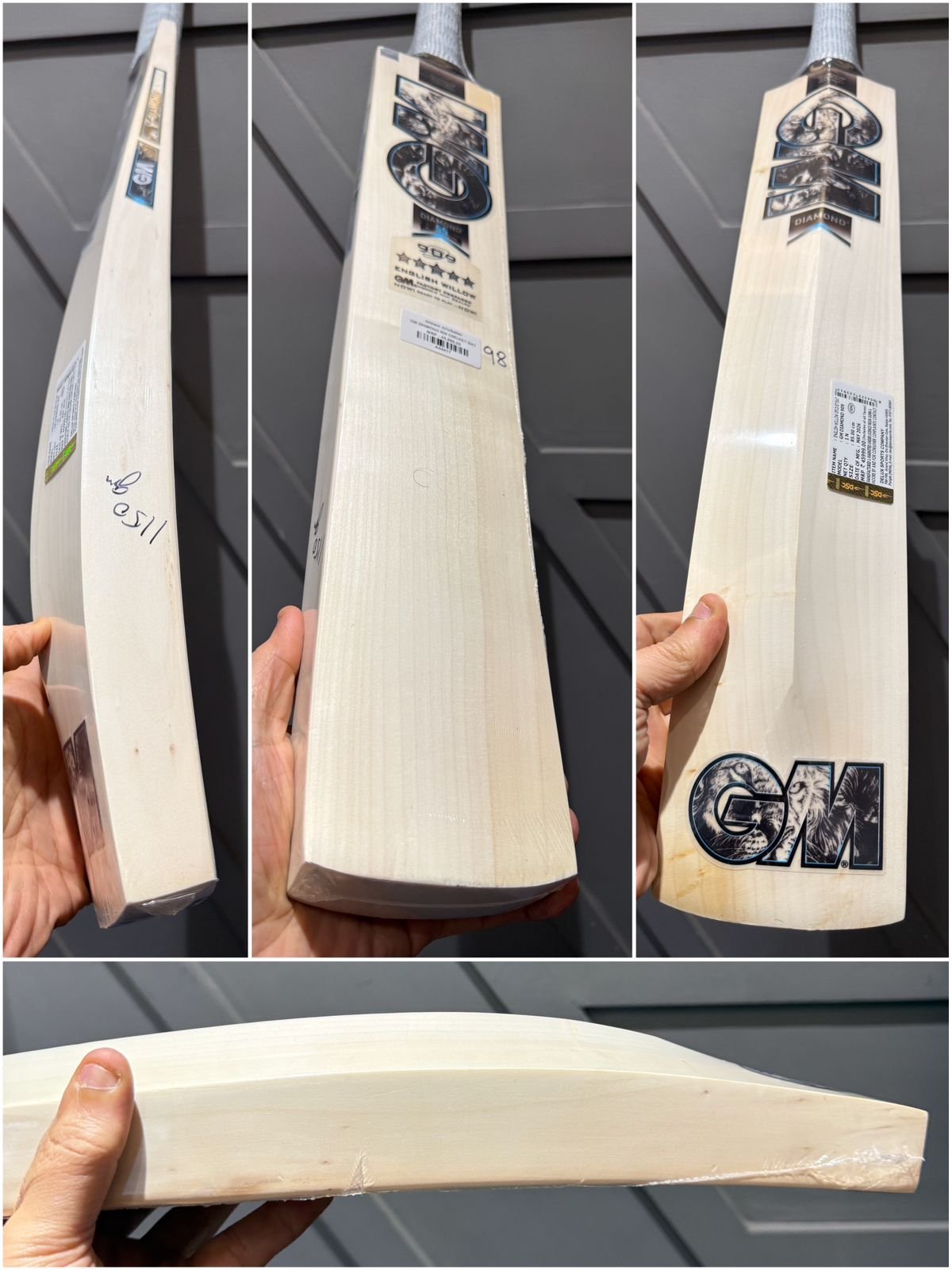 GM DIAMOND 909 CRICKET BAT
