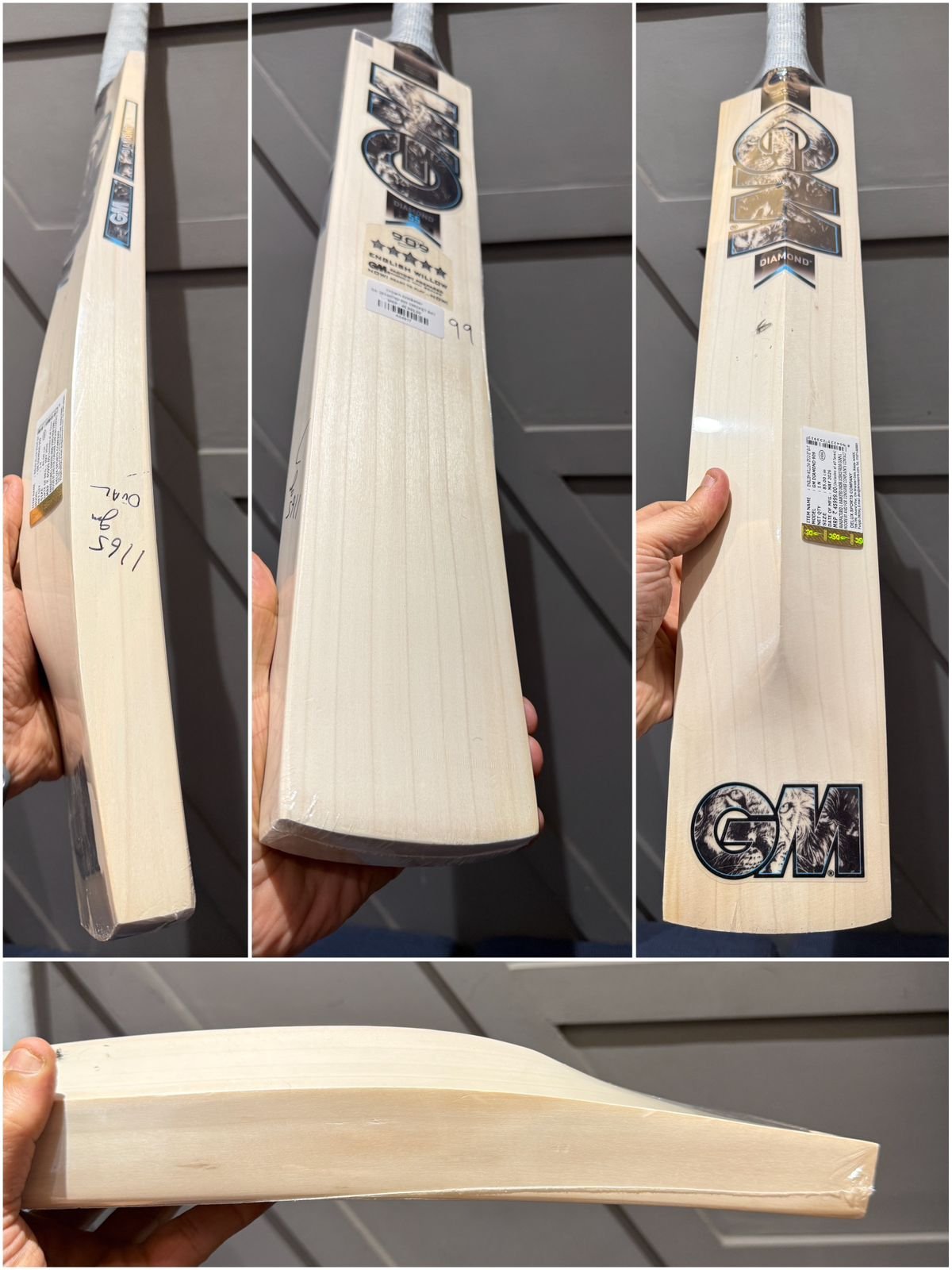 GM DIAMOND 909 CRICKET BAT