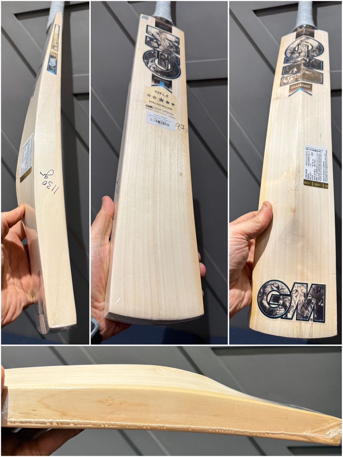 GM DIAMOND 909 LE CRICKET BAT