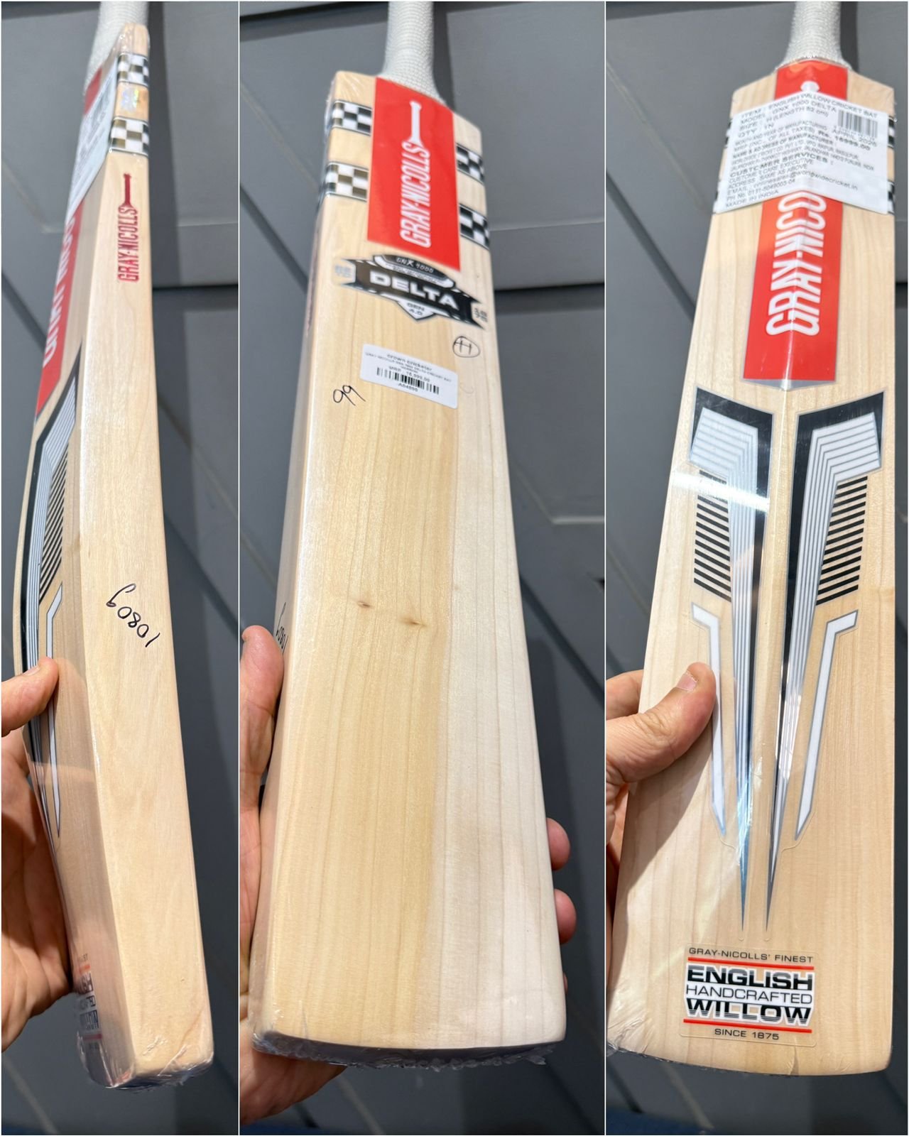 GRAY NICOLLS GNX 1000 DELTA CRICKET BAT HARROW
