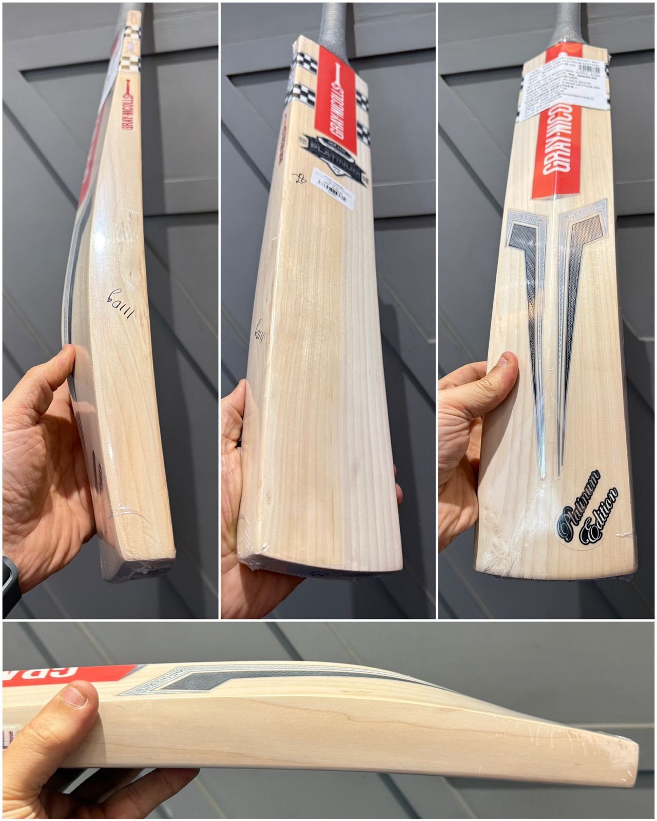 GRAY NICOLLS GNX 1500 PLATINUM EDITION CRICKET BAT
