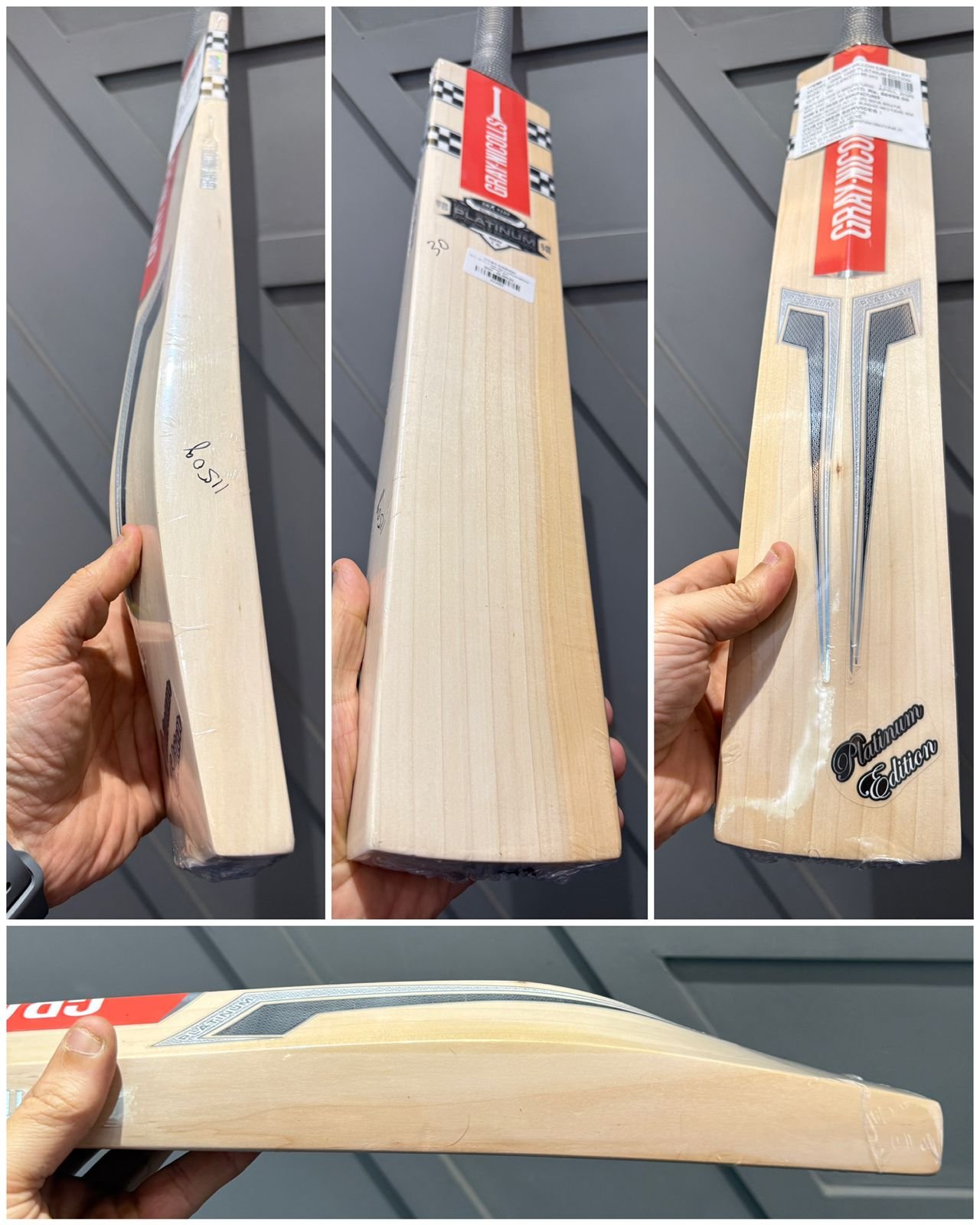 GRAY NICOLLS GNX 1500 PLATINUM EDITION CRICKET BAT
