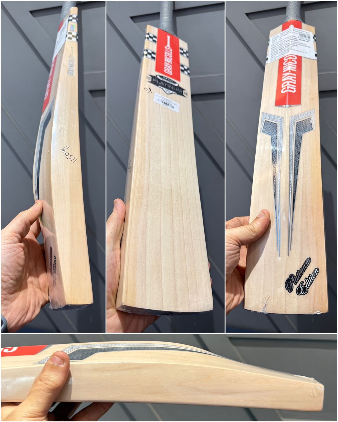 GRAY NICOLLS GNX 1500 PLATINUM EDITION CRICKET BAT