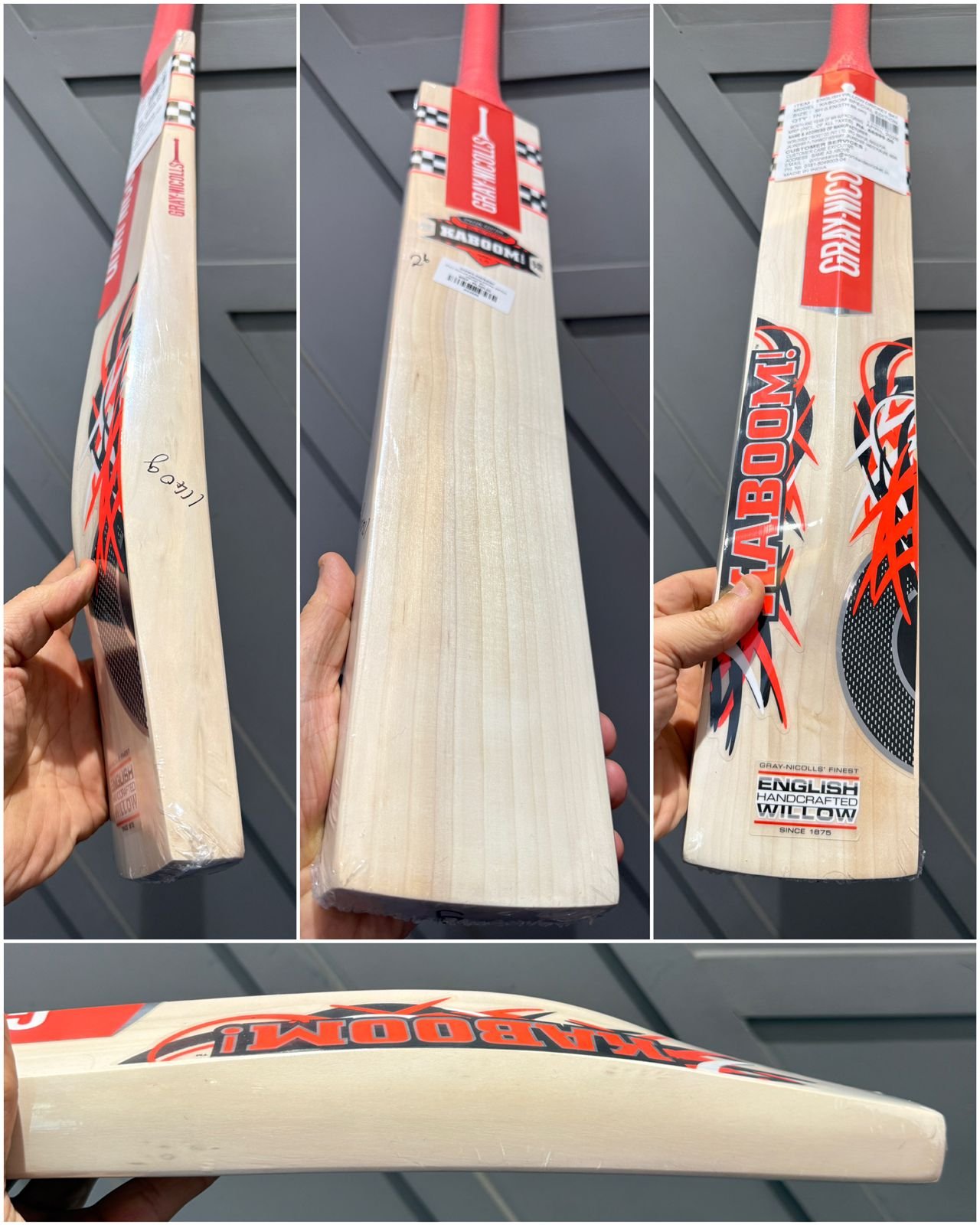 GRAY NICOLLS KABOOM SPECIAL EDITION CRICKET BAT