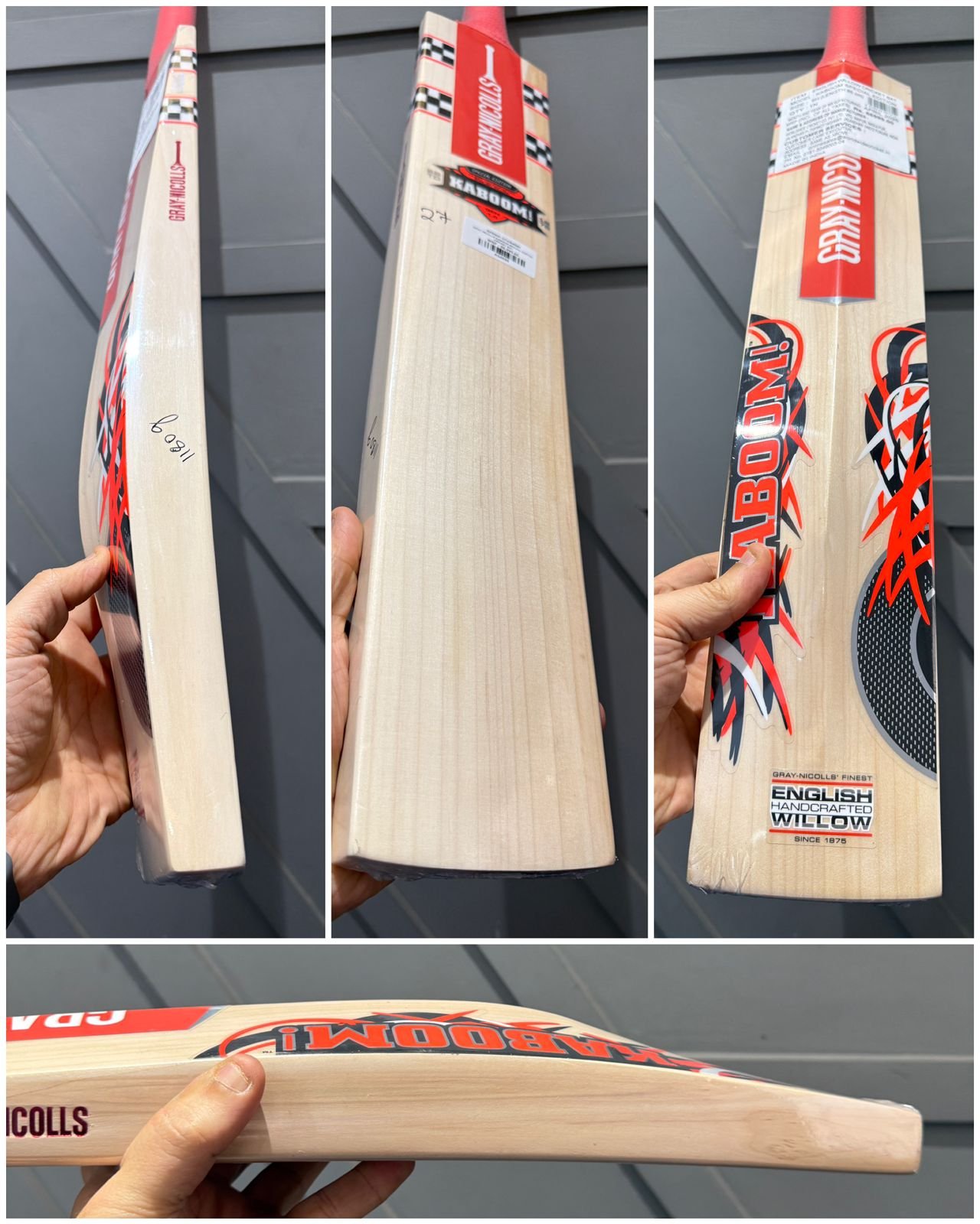 GRAY NICOLLS KABOOM SPECIAL EDITION CRICKET BAT