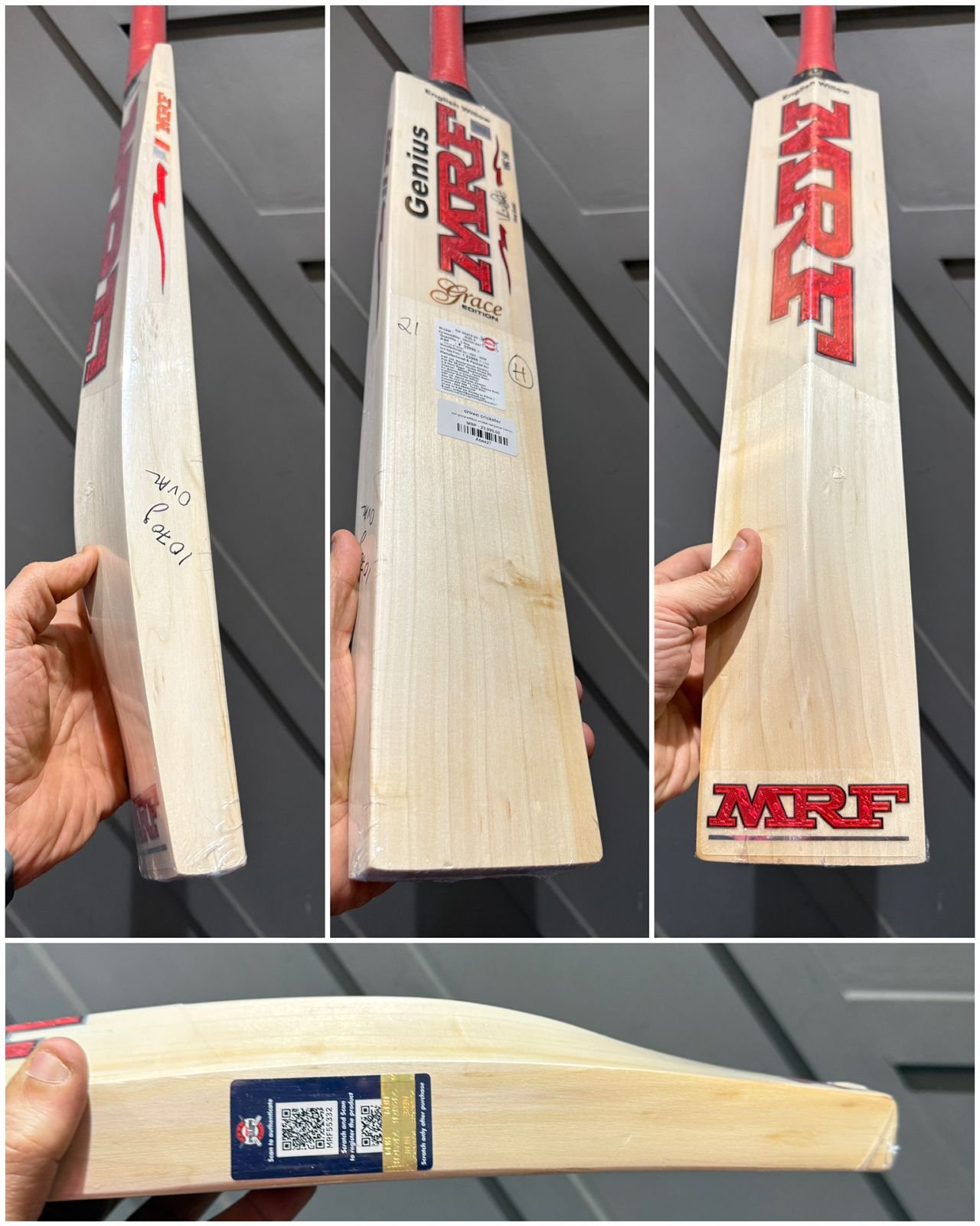 Mrf grace edition cricket bat harrow
