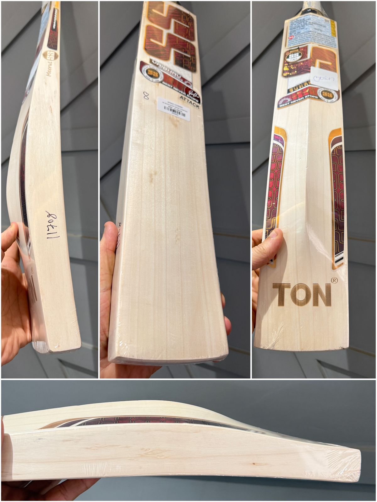 SS Suryavanshi attack cricket bat