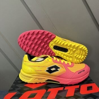 Lotto Blaze Hit IPL shoes red yellow