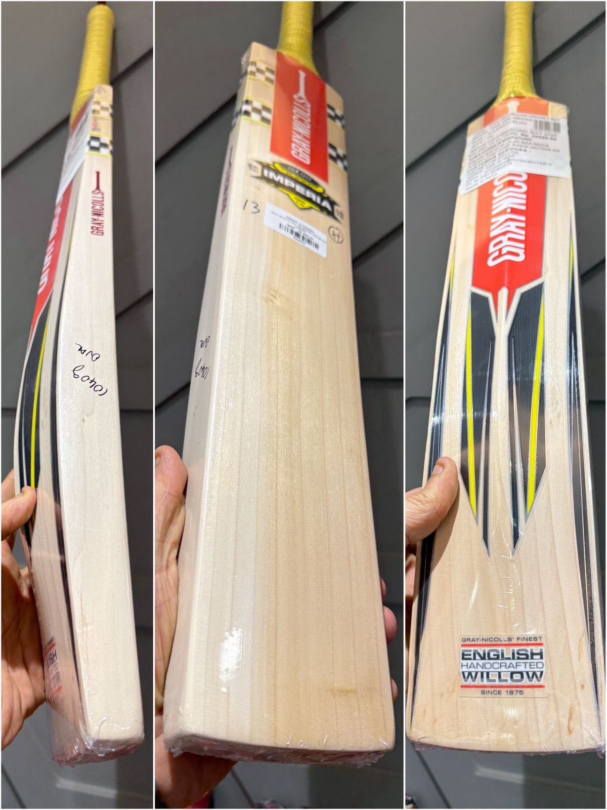GRAY NICOLLS GNX 1250 IMPERIA CRICKET BAT HARROW
