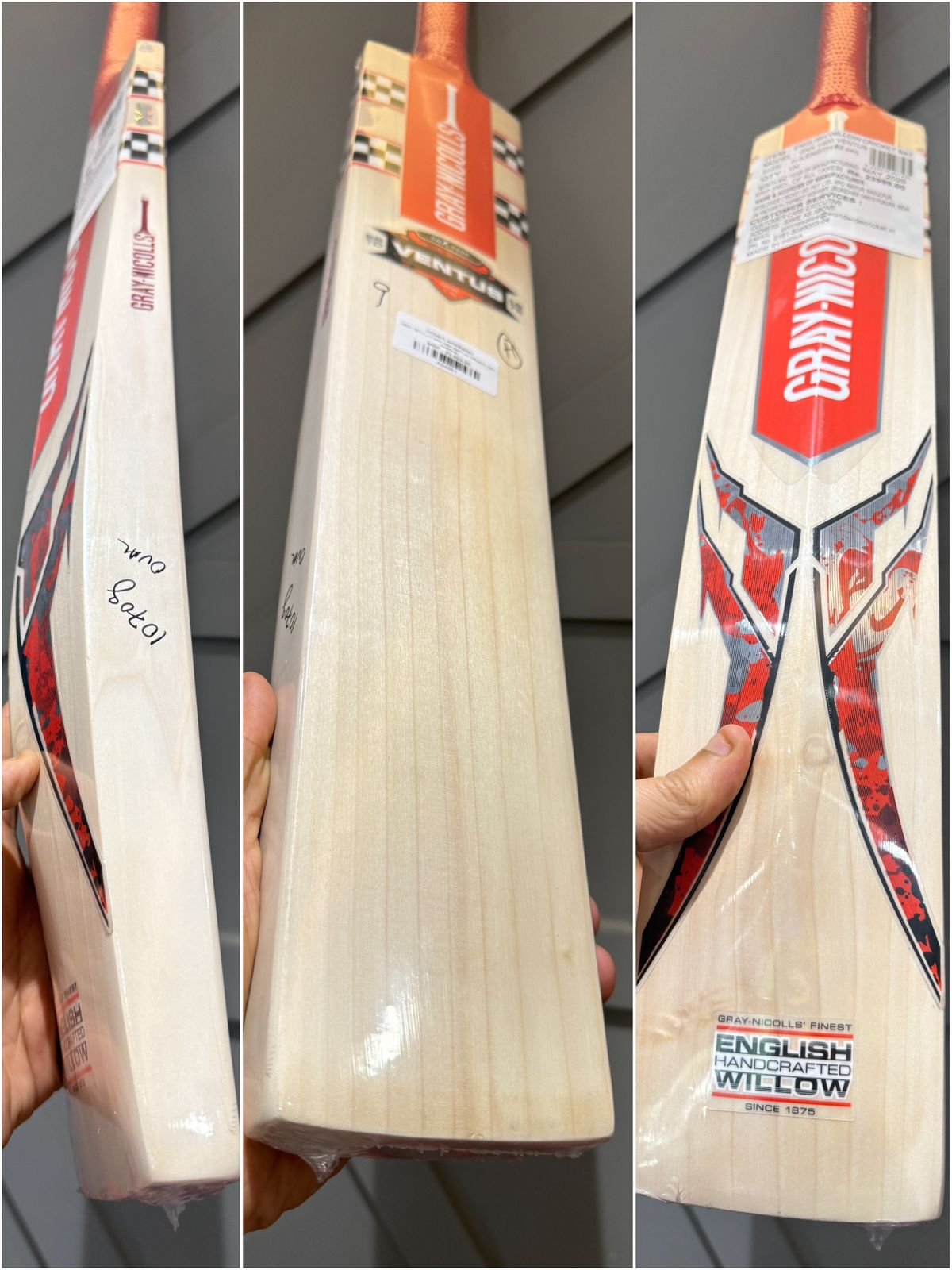 GRAY NICOLLS GNX 1400 VENTUS CRICKET BAT HARROW