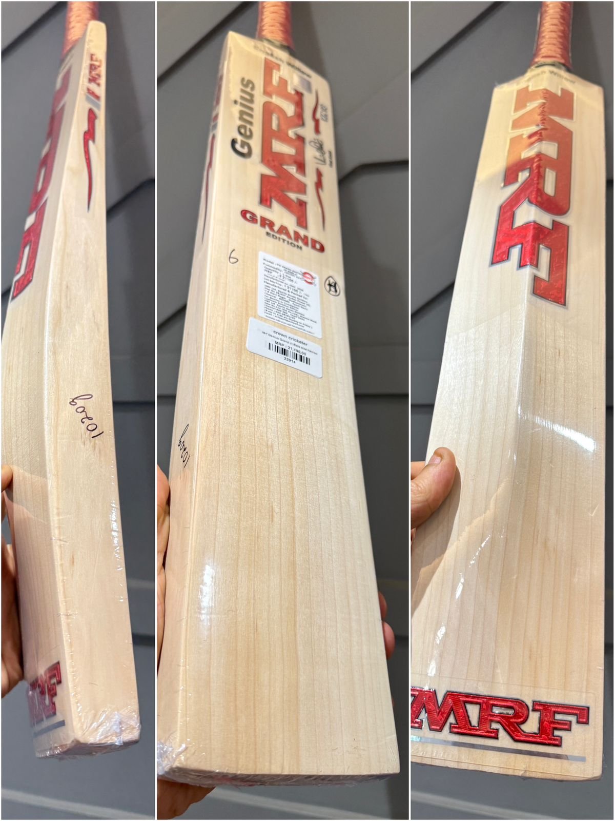 MRF GRAND EDITION CRICKET BAT HARROW