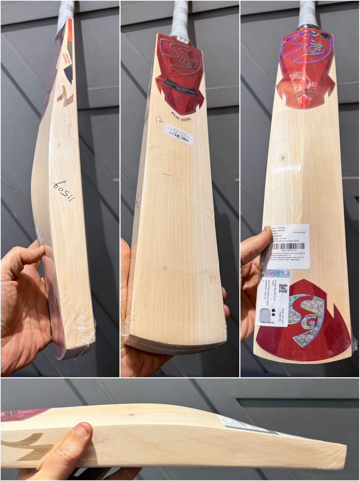 SG KLR Icon Cricket Bat