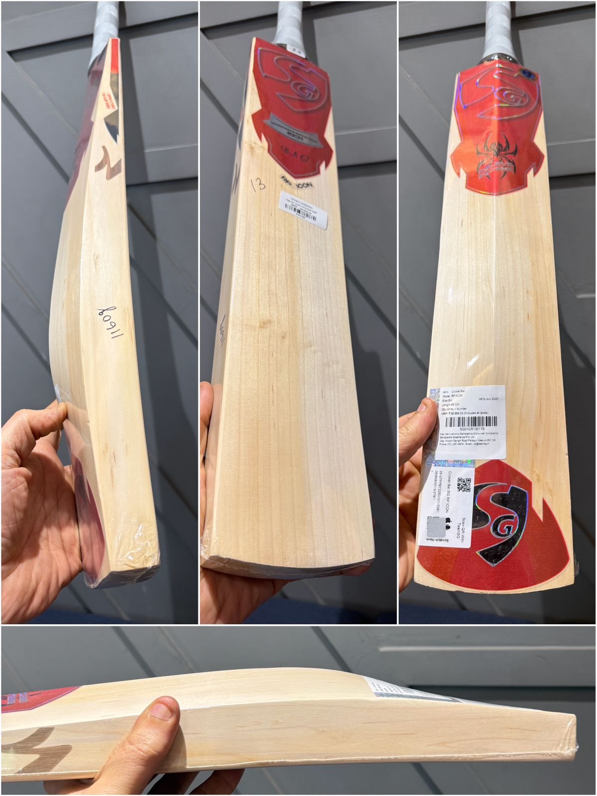 SG RP Icon Cricket Bat