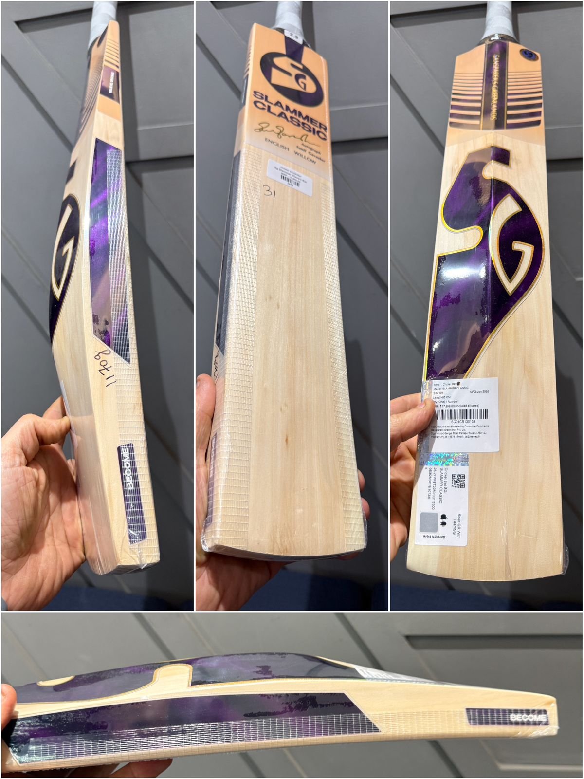 SG Slammer Classic Bat
