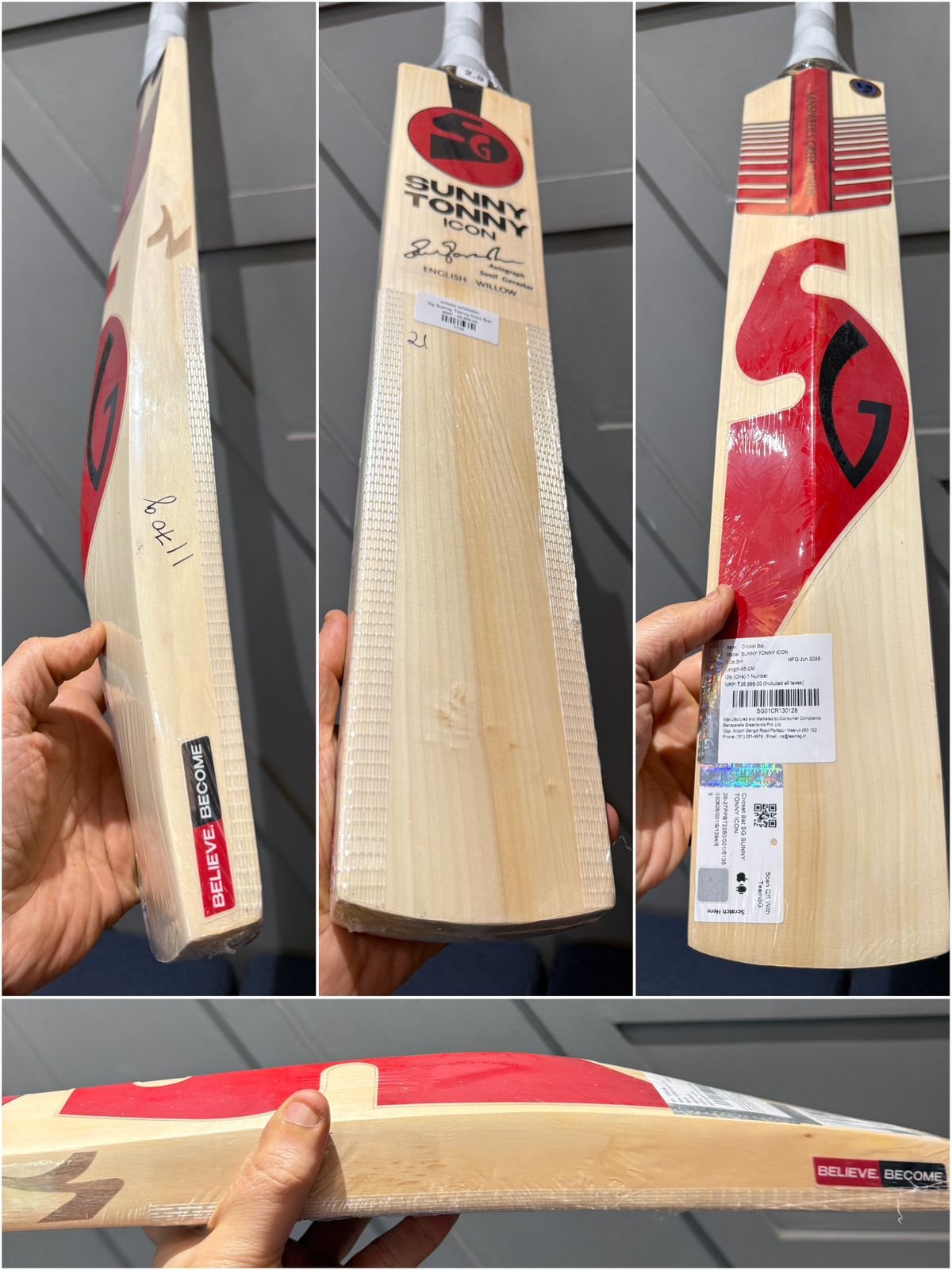 SG Sunny Tonny Icon Bat