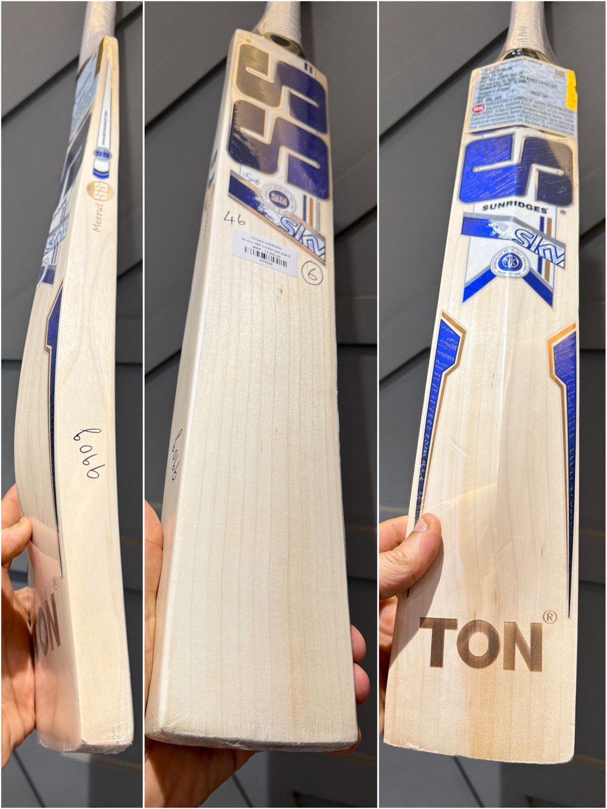 SS sky 360 cricket bat size 6