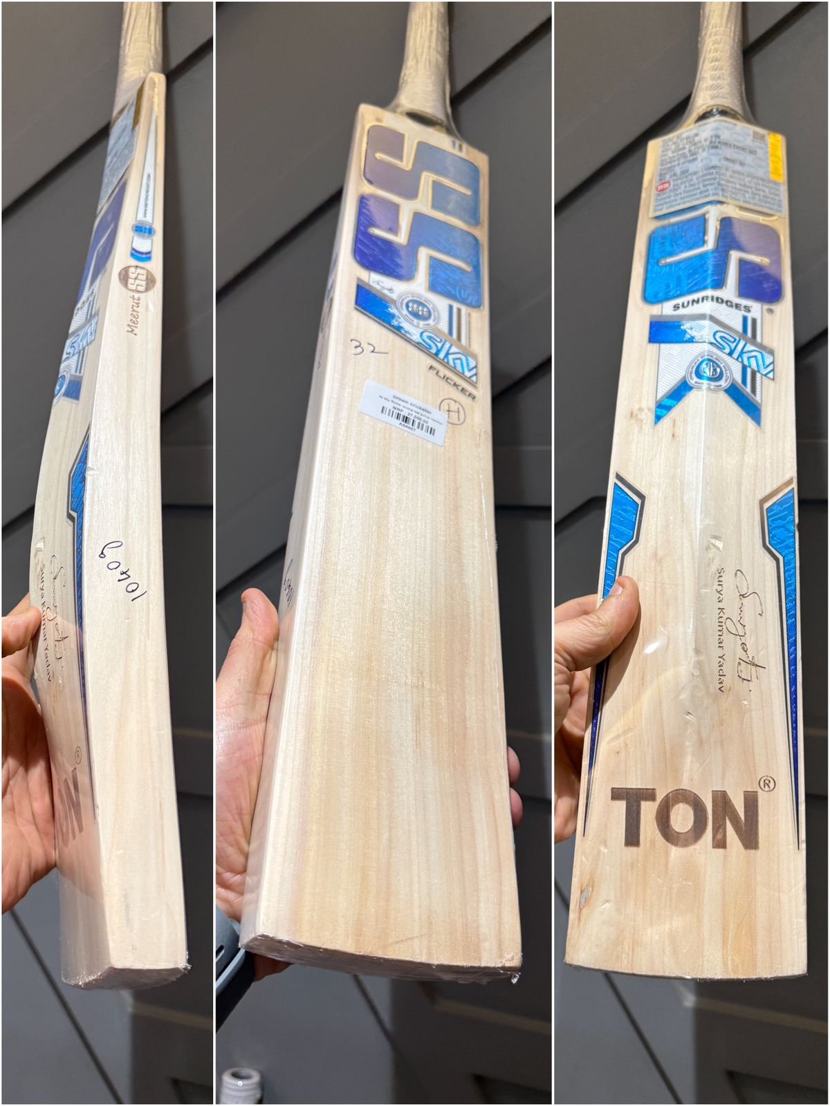 SS sky flicker cricket bat junior harrow