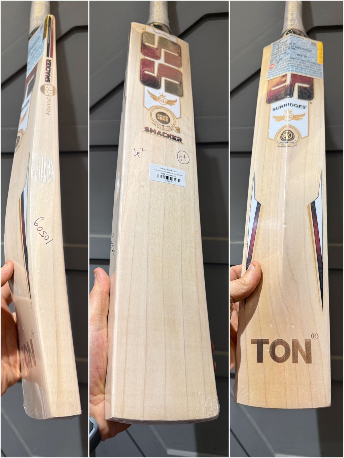 SS smacker cricket bat junior harrow