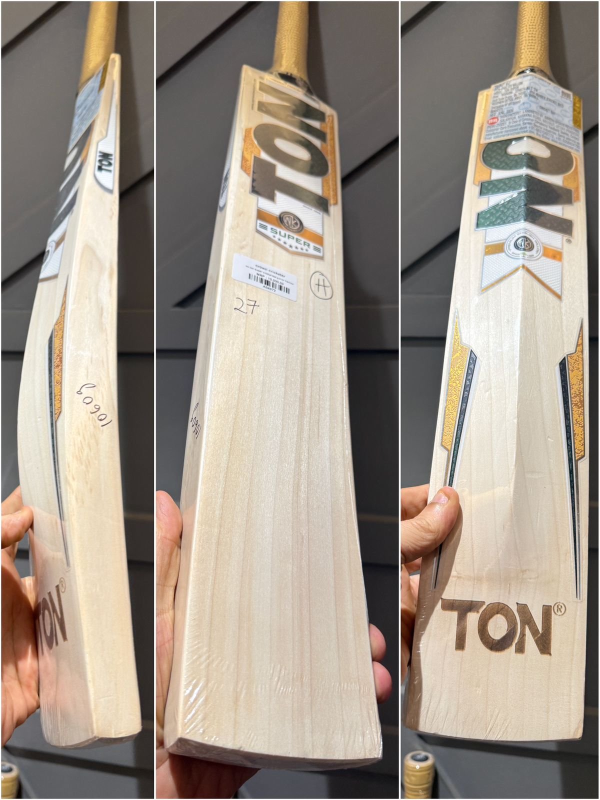 SS ton super cricket bat junior harrow