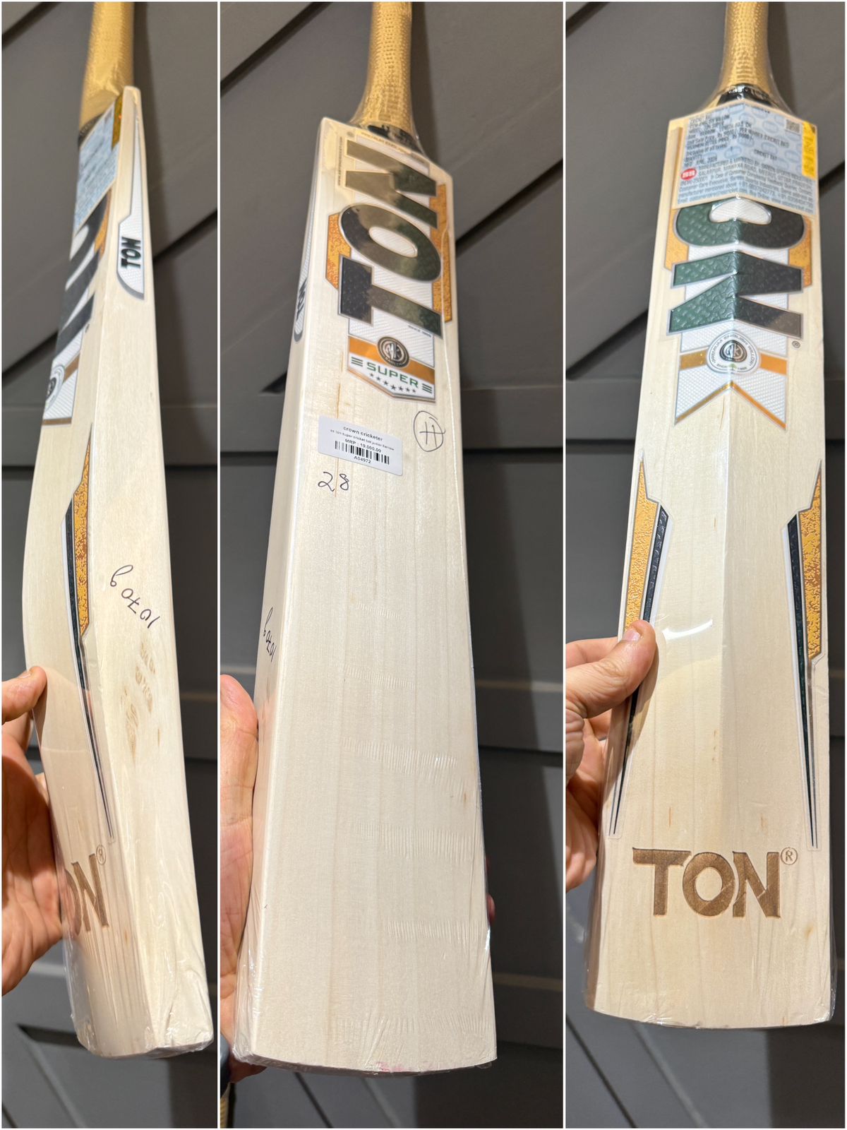 SS ton super cricket bat junior harrow