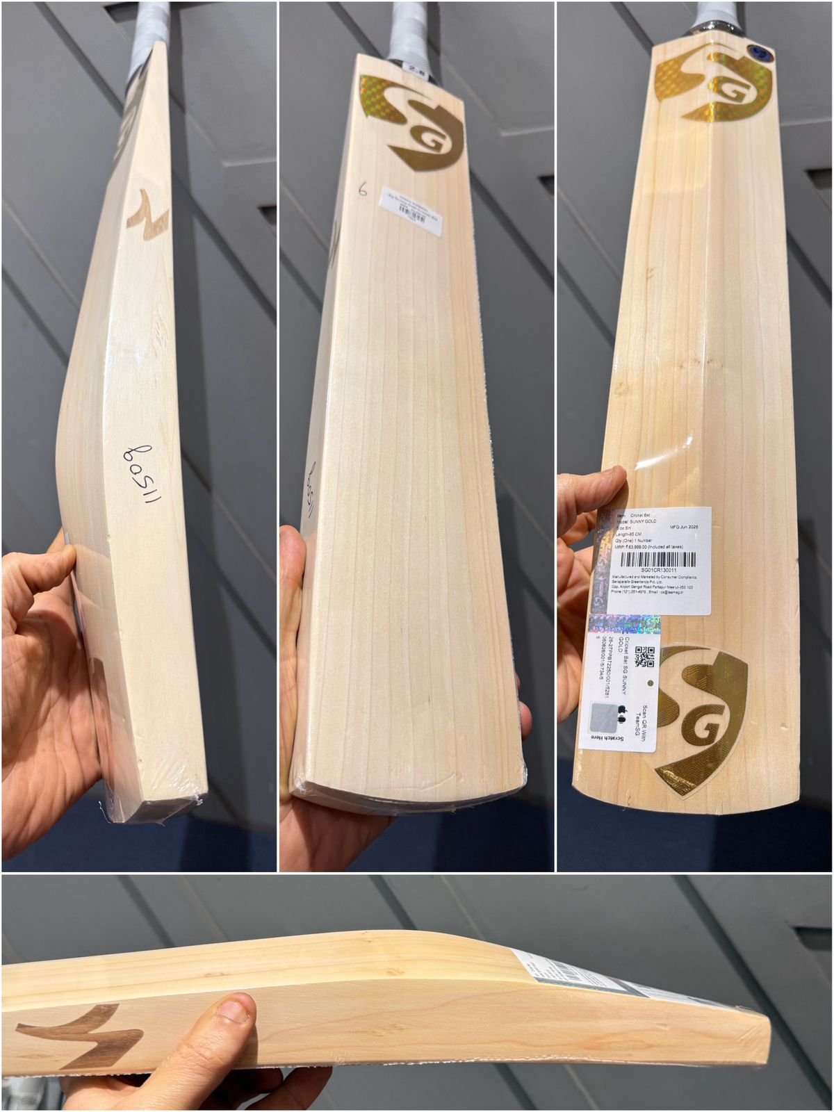Sg Sunny Gold Cricket Bat