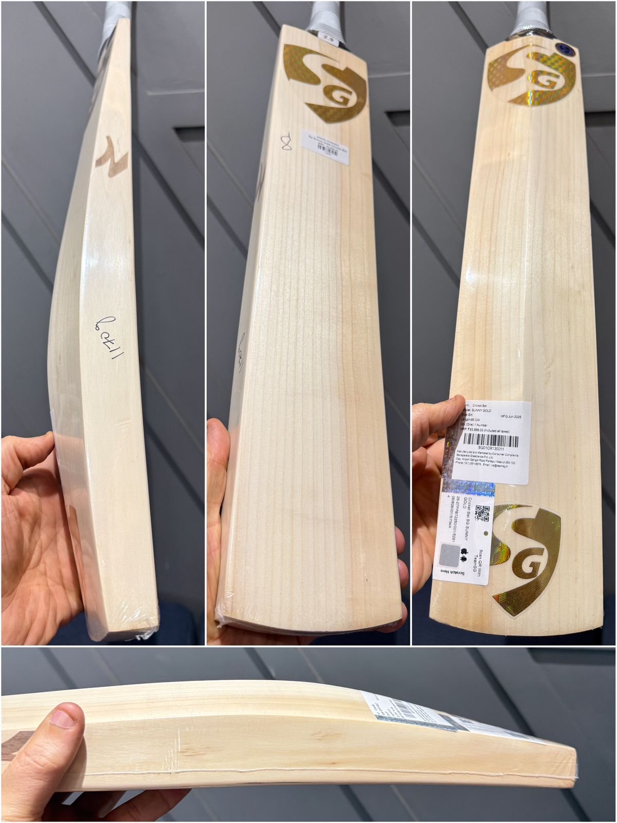 Sg Sunny Gold Cricket Bat