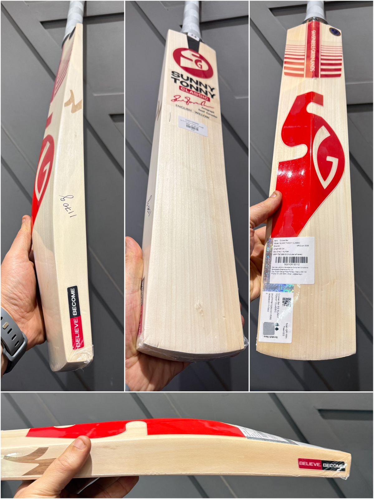 Sg Sunny Tonny Classic Cricket Bat