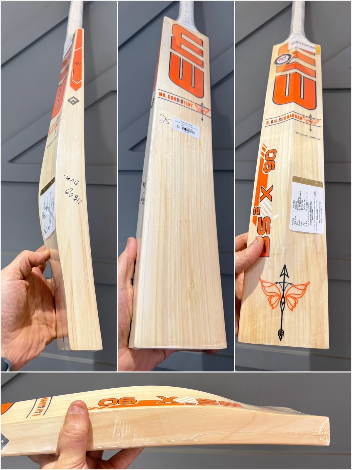 EXM SAI SUDARSHAN 90 CRICKET BAT